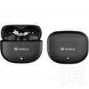 Sandberg Play n Go Wireless fejhallgató (v6.0, mikrofon, 10 mm driver, USB-C, 20-24 óra üzemidő)
