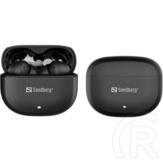 Sandberg Play n Go Wireless fejhallgató (v6.0, mikrofon, 10 mm driver, USB-C, 20-24 óra üzemidő)