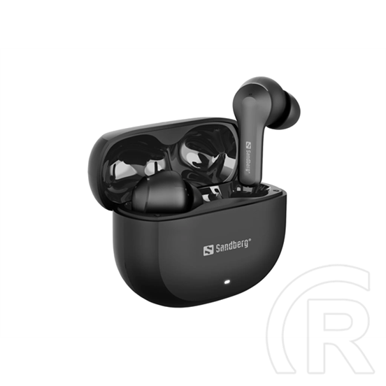 Sandberg Play n Go Wireless fejhallgató (v6.0, mikrofon, 10 mm driver, USB-C, 20-24 óra üzemidő)