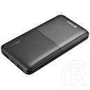 Sandberg Saver Powerbank 10000 hordozható akkumulátor (10000 mAh, Li-polimer, USB-C bemenet 5V/2A, USB-A kimenet 5V/2.4A