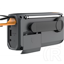 Sandberg Survivor All-in-1 rádió bluetooth (v5.0, 4500mah belső akku, 3w hangszóró, DAB+/FM, napelemes, kézi dinamó)
