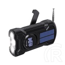 Sandberg Survivor Radio All-in-1 5000 rádió (v5.0, 5000 mAh belső akku, 3W, napelem 5V/95mA, zseblámpa 250 lm)