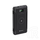 Sandberg Survivor hordozható akkumulátor 76800 (76800 mAh, 276,5 Wh, Li-Ion, 100W PD, 15W vezeték nélküli töltés, pass-t