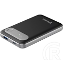 Sandberg Travel powerbank 10000 (10000 mAh, USB-C PD 20W, USB-A 22,5W, LCD kijelző, Li-polimer)