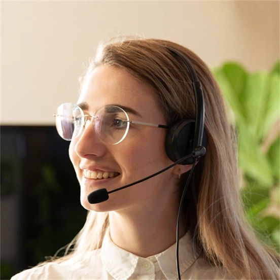 Sandberg USB headset sztereo (vezetékes, mikrofon, USB A csatlakozó, fekete)