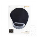 Sbox MP-01B ERGO zselés egérpad (fekete)