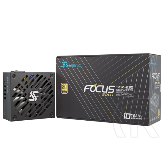 Seasonic Focus SGX tápegység (650 W, 80+ Gold, ATX)