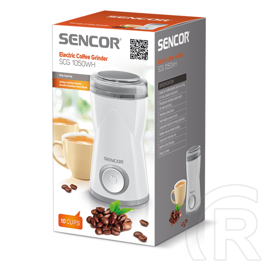 Sencor SCG 1050 WH kávédaráló (fehér)