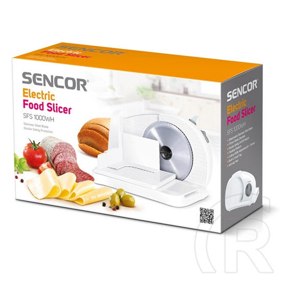 Sencor SFS 1000 WH élelmiszer-szeletelő (fehér)