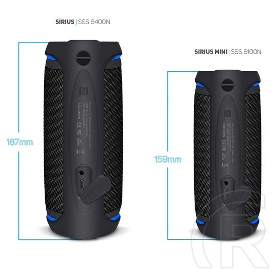 Sencor SSS Sirius Mini 6100N bluetooth hangszóró (fekete)
