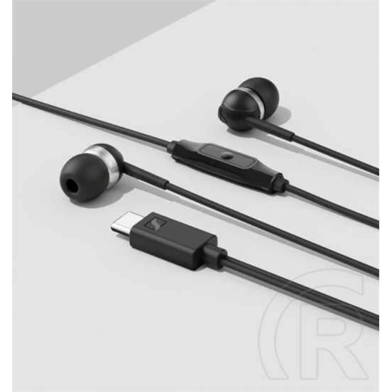 Sennheiser CX 80U Black mikrofonos fülhallgató (USB-C, fekete)