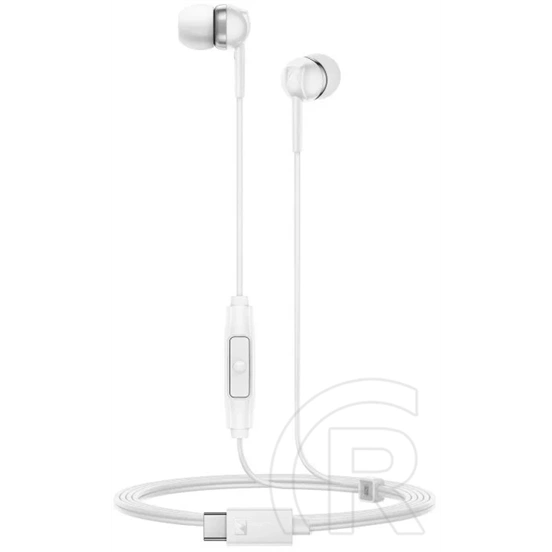 Sennheiser CX 80U White mikrofonos fülhallgató (USB-C, fehér)