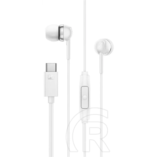 Sennheiser CX 80U White mikrofonos fülhallgató (USB-C, fehér)