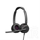 Sennheiser / EPOS Impact 460T mikrofonos fejhallgató (USB-C + USB-A adapter, sztereó, fekete)