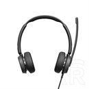Sennheiser / EPOS Impact 460T mikrofonos fejhallgató (USB-C + USB-A adapter, sztereó, fekete)