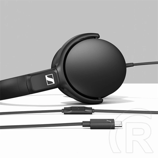 Sennheiser HD 400U fejhallgató (USB-C, zárt, fekete)