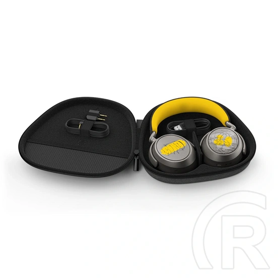 Sennheiser Momentum 4 Wireless 80. jubileumi kiadás vezeték nélküli fejhallgató (Bluetooth, adaptív ANC, grafit/sárga)