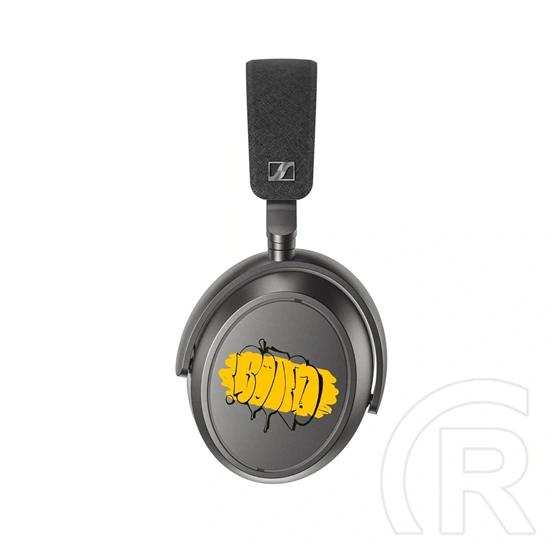 Sennheiser Momentum 4 Wireless 80. jubileumi kiadás vezeték nélküli fejhallgató (Bluetooth, adaptív ANC, grafit/sárga)