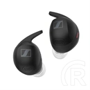 Sennheiser Momentum Sport Black vezeték nélküli fülhallgató (Bluetooth, adaptív ANC, fekete)