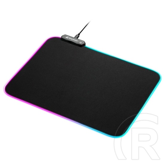 Sharkoon 1337 Gaming Mat RGB V2 360 egérpad (fekete)