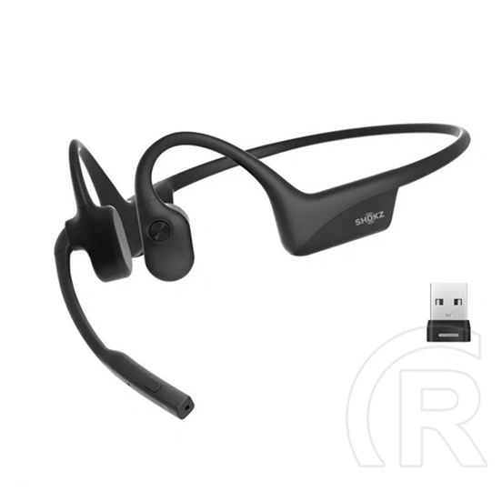 Shokz Opencomm2 UC 2025 Upgrade Wireless USB-A Headset Black