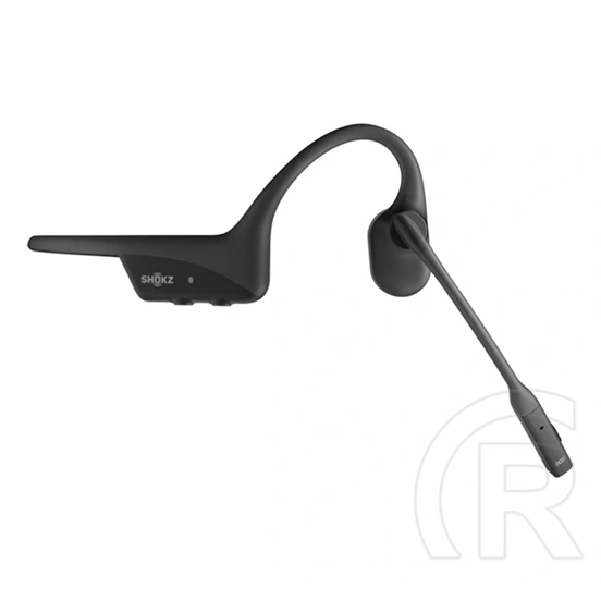 Shokz opencomm2 ptt for zello bluetooth fülhallgató sztereo (csontrezgés, v5.4, tws, mikrofon, ip55, nfc) fekete