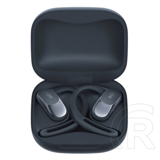 Shokz openfit air bluetooth fülhallgató sztereo (v5.2, tws, fülre akasztható, mikrofon, zajszűrő + töltőtok) fekete