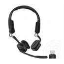 Shokz openmeet bluetooth fejhallgató sztereo (csontrezgés, v5.4, tws, mikrofon, vízálló + type-c adapter) fekete