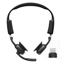 Shokz openmeet bluetooth fejhallgató sztereo (csontrezgés, v5.4, tws, mikrofon, vízálló + type-c adapter) fekete