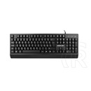 Silverline KB102 gamer billentyűzet (HU, USB, fekete)