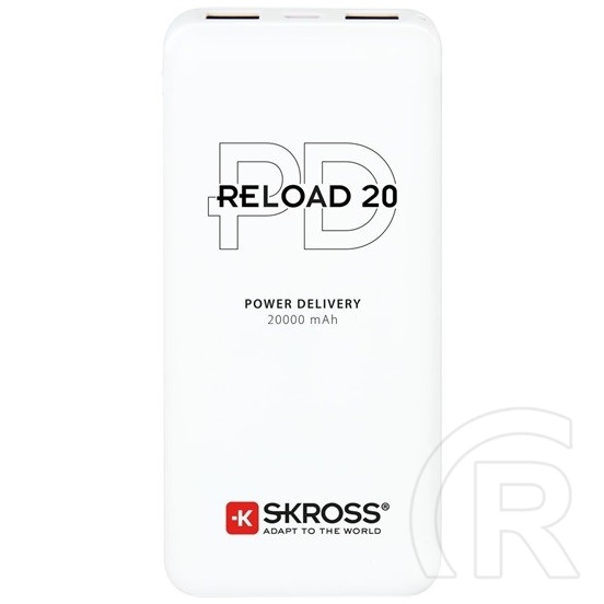 Skross Reload20 20Ah Powerbank (20000mAh, USB/microUSB)