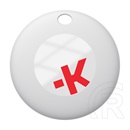 Skross Skross etag bluetooth nyomkövető (kulcstartóra, táskára, autóba, valós idejű nyomkövetés, ios kompatibilis) fehér