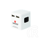 Skross World USB Charger 2,4 A földeletlen adapter
