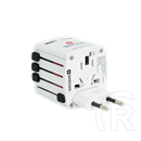 Skross World USB Charger 2,4 A földeletlen adapter