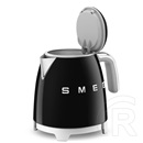 Smeg Mini vízforraló 50-es évek design (fekete) KLF05BLEU