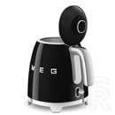 Smeg Mini vízforraló 50-es évek design (fekete) KLF05BLEU