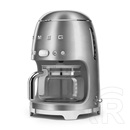 Smeg filteres kávéfőző 50-es évek design SILVER DCF02SSEU