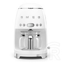 Smeg filteres kávéfőző 50-es évek design (fehér) DCF02WHEU