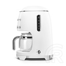 Smeg filteres kávéfőző 50-es évek design (fehér) DCF02WHEU