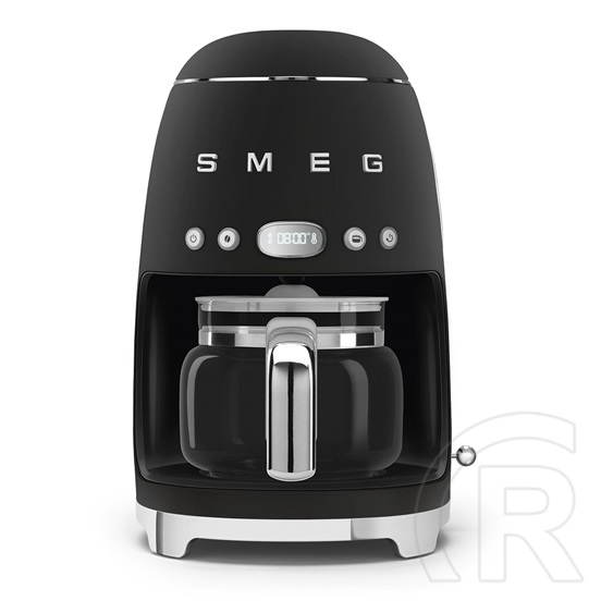 Smeg filteres kávéfőző 50-es évek design (matt fekete) DCF02BLMEU