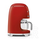 Smeg filteres kávéfőző 50-es évek design (piros) DCF02RDEU