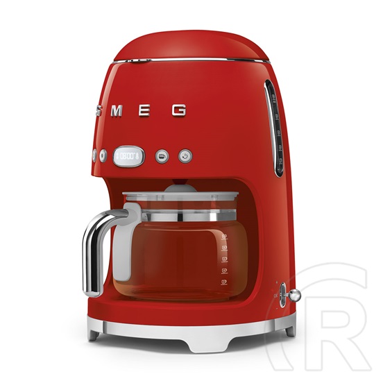 Smeg filteres kávéfőző 50-es évek design (piros) DCF02RDEU
