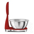 Smeg mechanikus konyhai mérleg digitális kijelzővel, 50-es évek design (piros) KSF01RDWW
