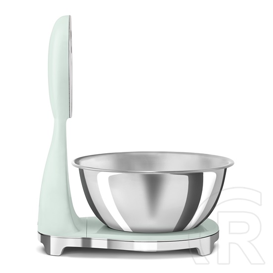 Smeg mechanikus konyhai mérleg digitális kijelzővel, 50-es évek design (világoszöld) KSF01PGWW