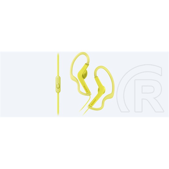 Sony MDR-AS210AP sport fülhallgató (sárga)