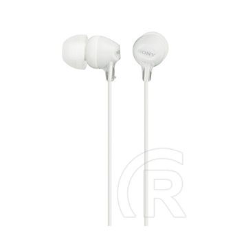 Sony MDR-EX15LP fülhallgató (fehér)