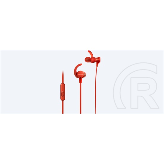 Sony MDR-XB510AS Extra Bass sport fülhallgató (piros)