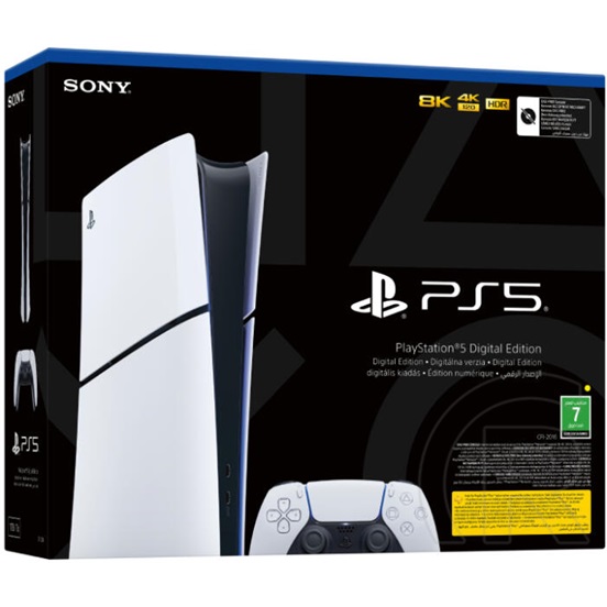 Sony PlayStation 5 Slim Digital Edition (1TB, fehér)