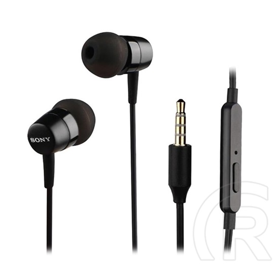 Sony fülhallgató sztereo (3.5mm jack, felvevő gomb, ECO csomagolás) fekete