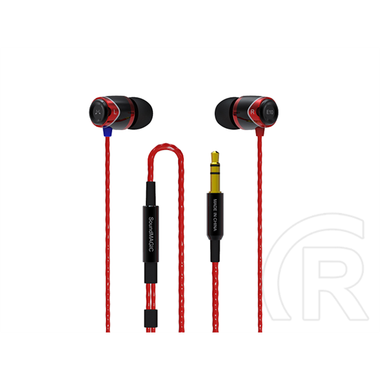 Sound Magic E10 fülhallgató (fekete-piros)